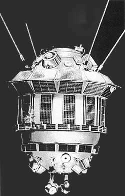 Автоматический аппарат «Луна-3», сфотографировавший обратную сторону Луны