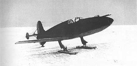Первый ракетный самолет БИ. Зима 1943 года