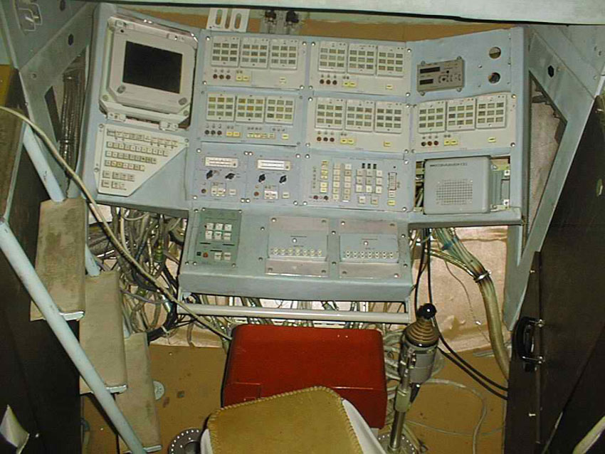 Merkuriy IDS in the Modules of the Mir Space Station